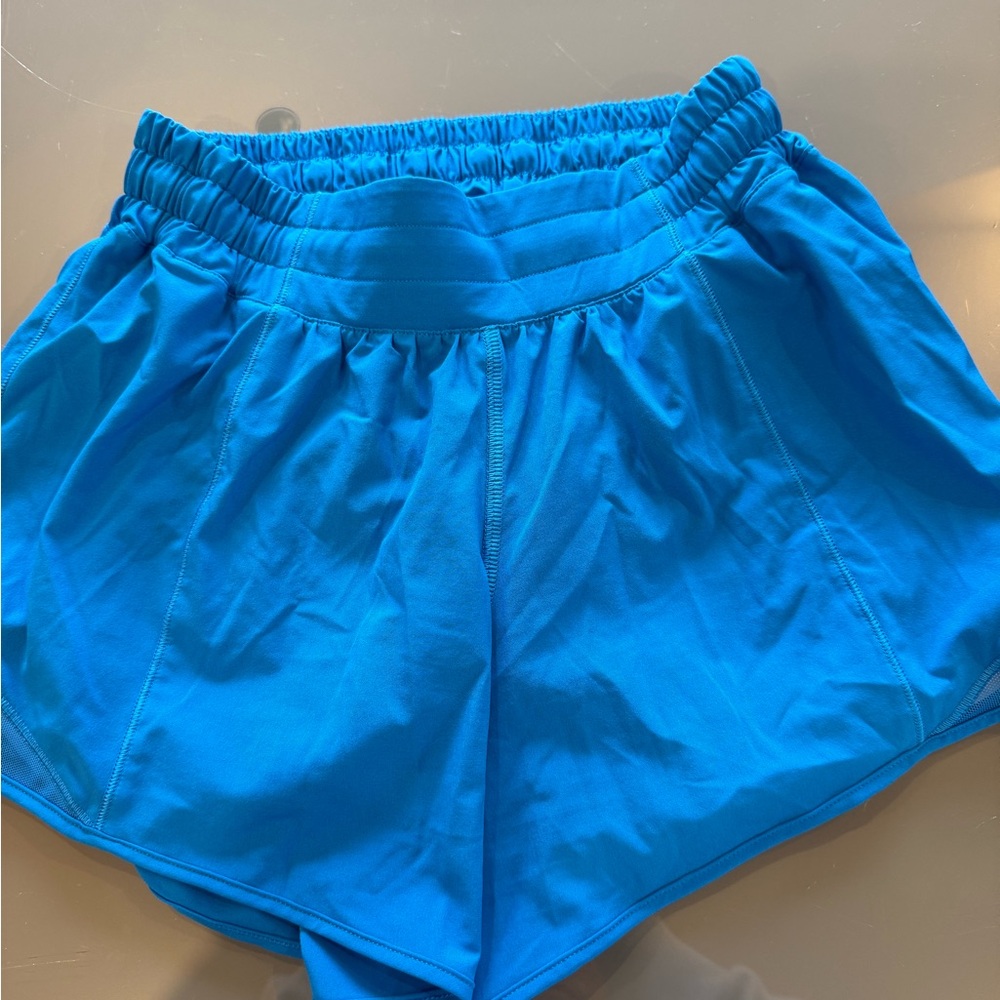 Lululemon Athletica Vibrant Blue Athletic Shorts